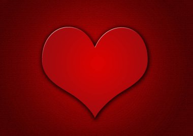 Koyu arkaplandaki kırmızı kalpler.