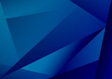 soyut mavi üçgen şekiller geometrik soyut arkaplan.