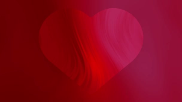 Fluid Red Gradient Animation Abstract Background Fps Pattern February Valentine — Αρχείο Βίντεο