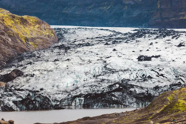 Skaftafell Glaciär Vatnajokull Nationalpark Island Högkvalitativt Foto — Stockfoto