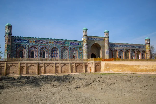Facade Khudoyorkhan Palace Kokand Uzbekistan — Stock Photo, Image