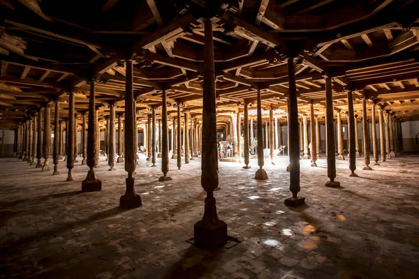 Thousand Column Mosque Khiva Stock Image