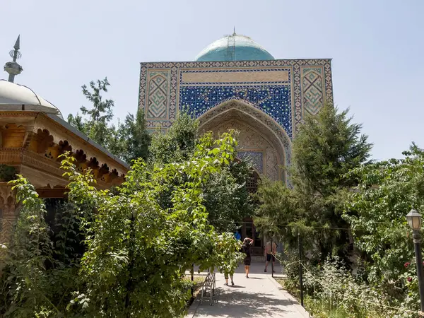 stock image A small madrasa in Khujand.