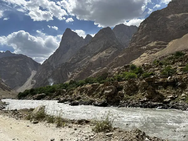 stock image Pamir Mountains - Tajikistan and Afganistan.