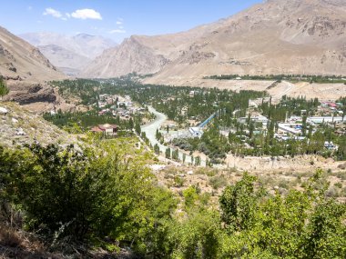 Tacikistan 'daki Hurog' un merkezi..