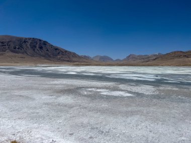 Badakhshan bölgesinin dağ çölü..