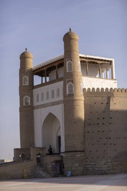 Kahverengi ve beyaz renkli medreseler