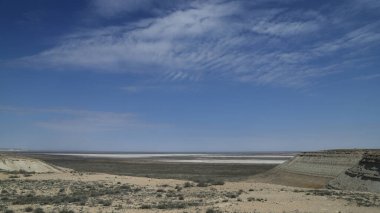 uzun ve büyük çöl kuru topraklar