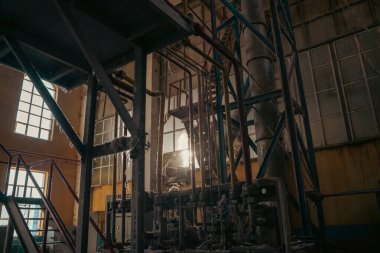 Çok gelişmiş havalandırma sistemi ve pamuk endüstrisindeki Makine.