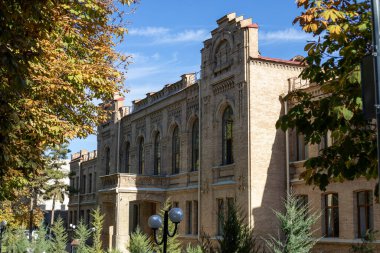 Semerkant 'taki güzel bir Sovyetler Birliği biyoloji üniversitesi.