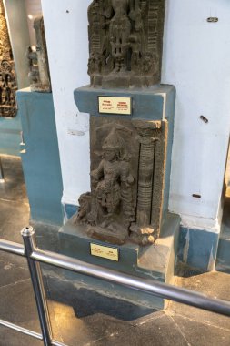 Chennai, Tamil Nadu, Hindistan - 02.07.2025: Bir adamın heykeli Chennai 'de sergileniyor.