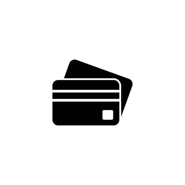 Εικονογράφηση Φορέα Εικονίδιο Πιστωτικής Κάρτας Σύμβολο Και Σύμβολο Πληρωμής Πιστωτική — Διανυσματικό Αρχείο