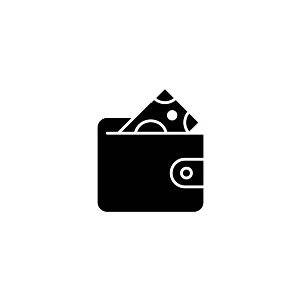 Εικονίδιο Πορτοφολιού Διανυσματική Απεικόνιση Σύμβολο Και Σύμβολο Πορτοφολιού — Διανυσματικό Αρχείο