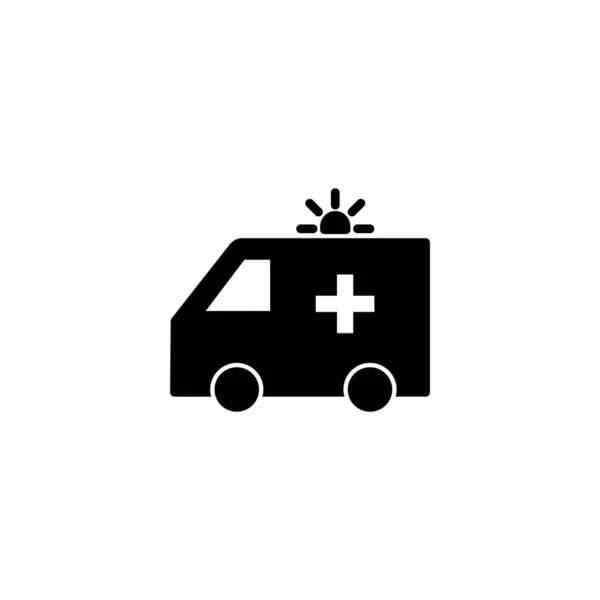 Значок Швидкої Допомоги Векторні Ілюстрації Знак Символ Вантажівки Швидкої Допомоги — стоковий вектор