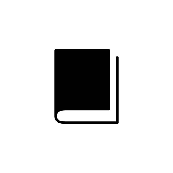 Illustration Vectorielle Icône Livre Signe Symbole Livre Ouvert Icône Ebook — Image vectorielle