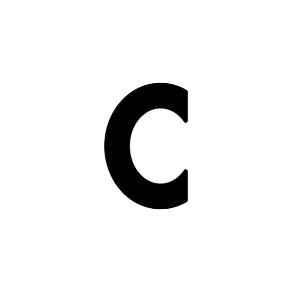 Copyright Icon Vector Illustration Copyright Sign Symbol — Stock Vector