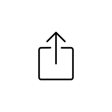 Simge vektör illüstrasyonunu paylaş. İşaret ve sembol paylaşımı