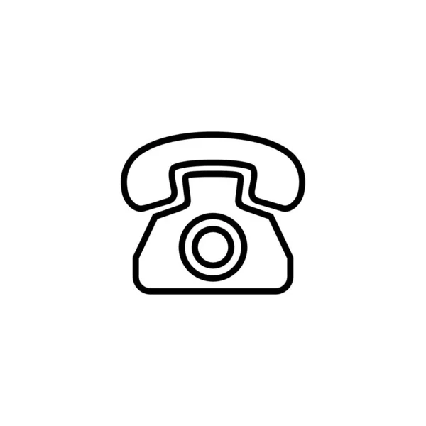 电话图标矢量说明 电话标志和符号 — 图库矢量图片