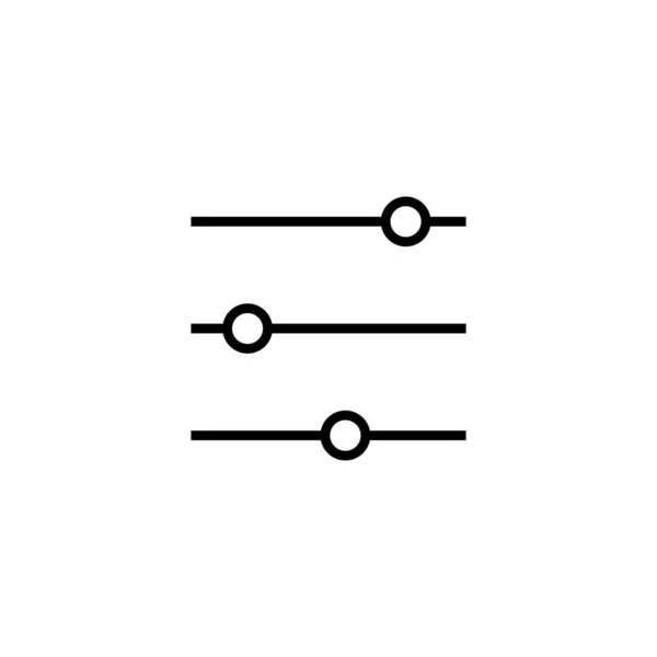 Menu Illustration Vectorielle Icône Signe Symbole Menu Web Symbole Menu — Image vectorielle