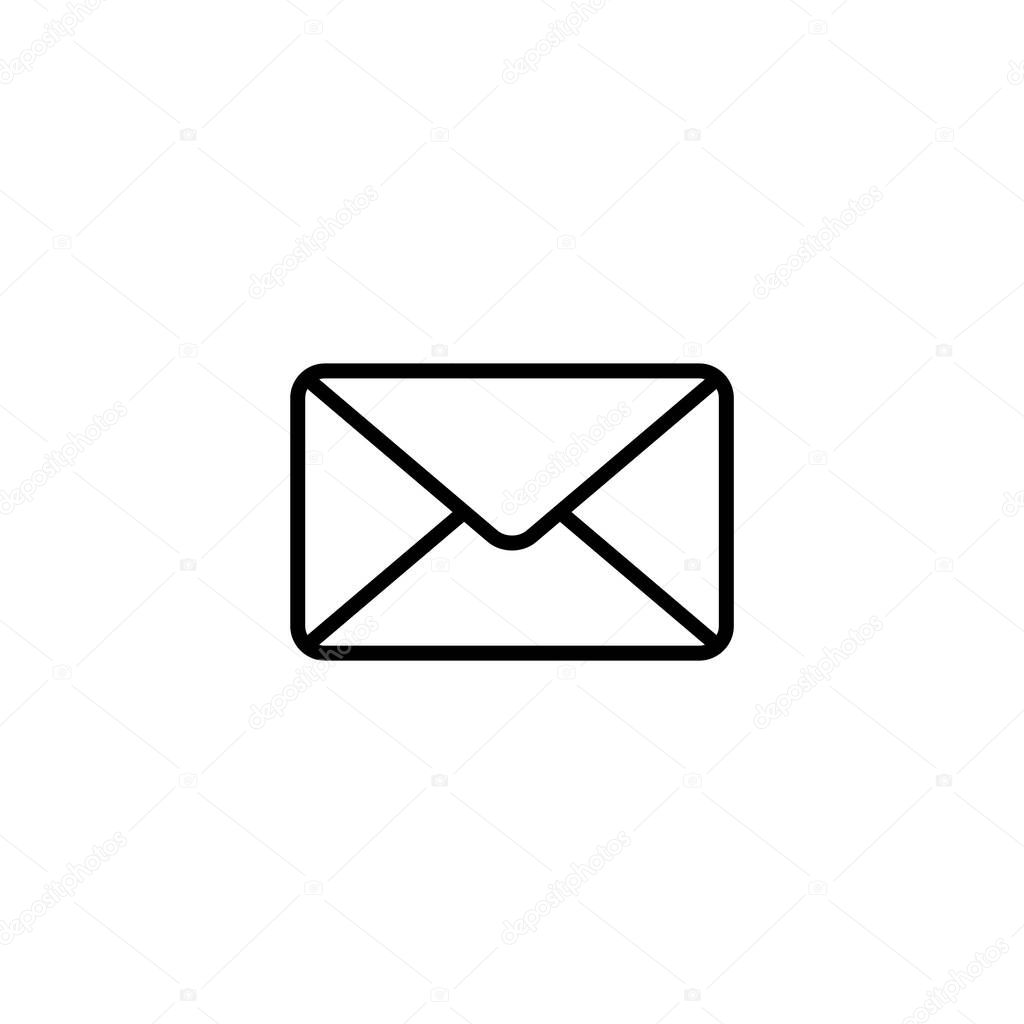 Mail icon vector illustration. email sign and symbol. E-mail icon. Envelope icon