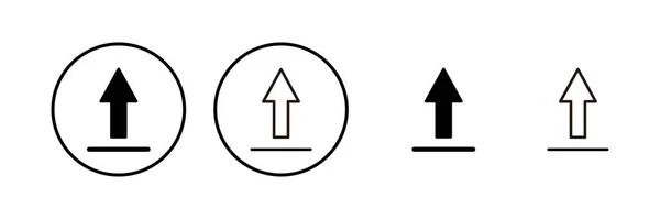 Carregar Ícone Ilustração Vetorial Sinal Dados Carga Símbolo — Vetor de Stock