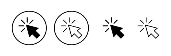 stock vector Click icon vector illustration. pointer arrow sign and symbol. cursor icon