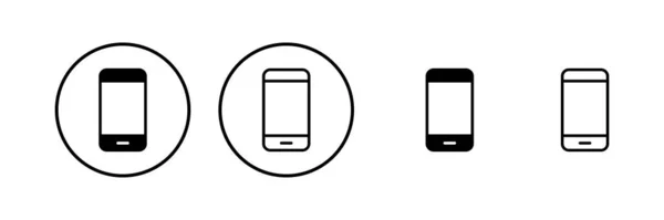 Illustration Des Telefon Icon Vektors Rufzeichen Und Symbol Telefonsymbol — Stockvektor