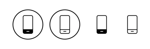 Phone Icon Vector Illustration Call Sign Symbol Telephone Symbol — Stock Vector