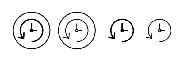 Illustration Des Vektor Historie Symbols Zeichen Und Symbol Der Jüngsten — Stockvektor