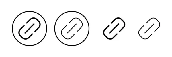Link Icon Vector Illustration Hyperlink Chain Sign Symbol — Stock Vector