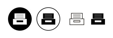Dizin simgesi illüstrasyonunu arşivle. Belge vektör simgesi. Depolama simgesini arşivle.