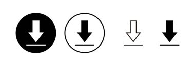 Simge vektör illüstrasyonu indir. İşaret ve sembol indir