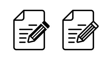 Note icon vector illustration. notepad sign and symbol