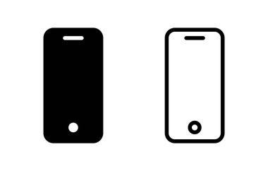 Telefon ikonu vektör illüstrasyonu. Çağrı kodu ve sembol. telefon sembolü