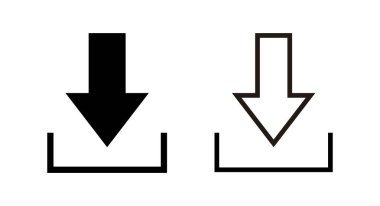 Simge vektör illüstrasyonu indir. İşaret ve sembol indir