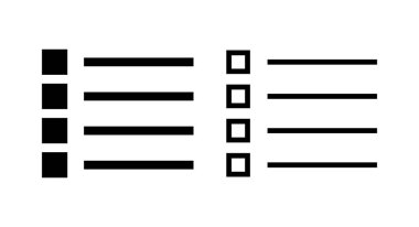 Menü Simgesi vektör illüstrasyonu. Web menü işareti ve sembol. Hamburger menüsü sembolü
