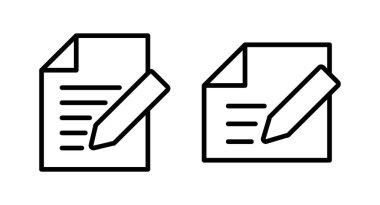 Note icon vector illustration. notepad sign and symbol