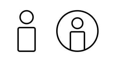 Kullanıcı Simgesi vektör illüstrasyonu. İmza ve sembol. insanlar simgesi. 