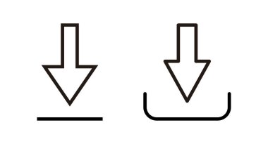 Simge vektör illüstrasyonu indir. İşaret ve sembol indir