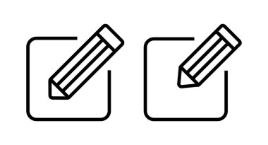 Simge vektör illüstrasyonunu düzenle. Belge imza ve sembolünü düzenle. Metin simgesini düzenle. Kalem. kaydolun