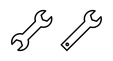 Simge vektör illüstrasyonunu çalıştır. Tamir ikonu. araç işareti ve sembol