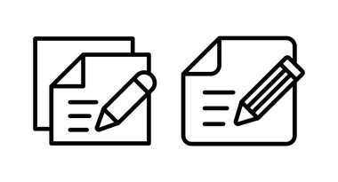 Note icon vector illustration. notepad sign and symbol