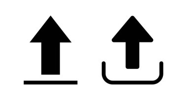 Simge vektör illüstrasyonu yükle. veri işareti ve sembolü yükle