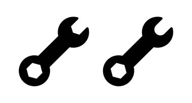 Simge vektör illüstrasyonunu çalıştır. Tamir ikonu. araç işareti ve sembol