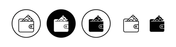Векторна Ілюстрація Значка Торбинки Знак Торбинки Символ — стоковий вектор