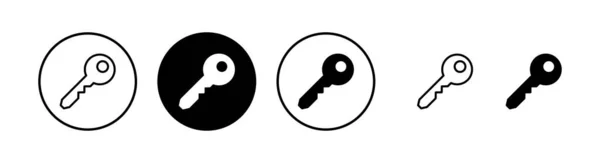 Key Icon Vector Illustration Key Sign Symbol — Stock Vector