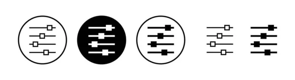 Иллюстрация Вектора Меню Знак Символ Веб Меню Символ Меню Гамбургера — стоковый вектор