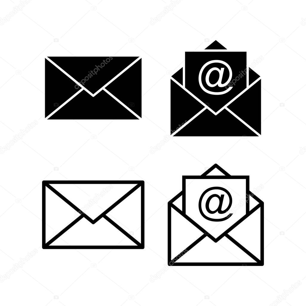 Mail icon vector illustration. email sign and symbol. E-mail icon. Envelope icon