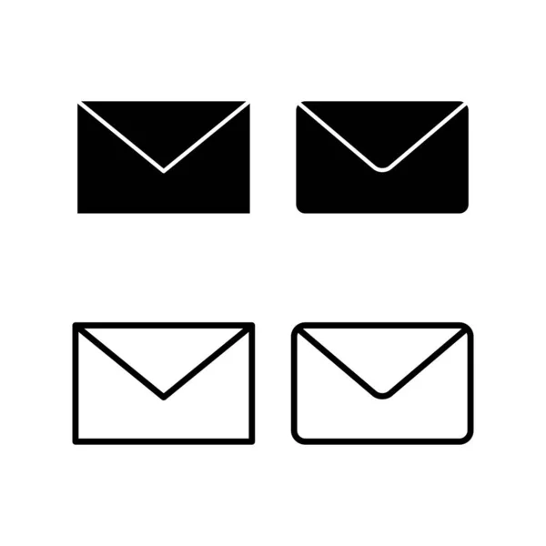 Εικονίδιο Αλληλογραφίας Διανυσματική Απεικόνιση Mail Και Σύμβολο Εικονίδιο Ηλεκτρονικού Ταχυδρομείου — Διανυσματικό Αρχείο