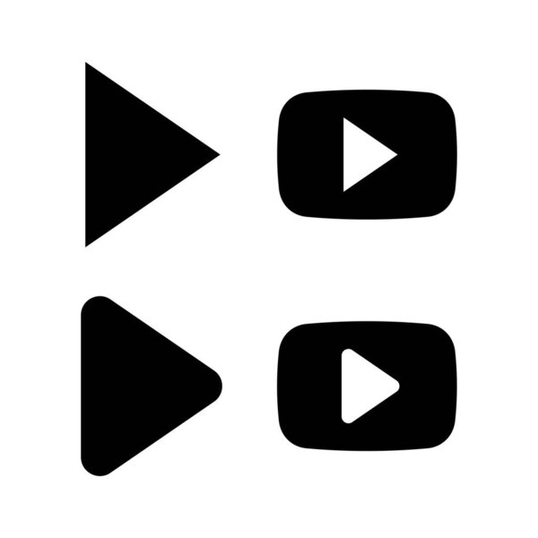 Сыграйте векторную иллюстрацию. Знак и символ кнопки воспроизведения